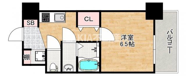 2階の間取り図