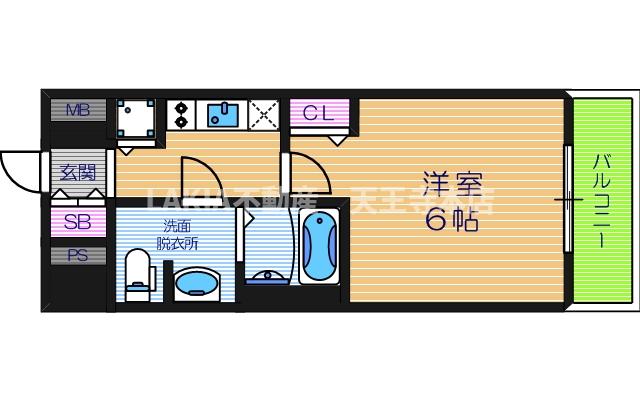 10階の間取り図