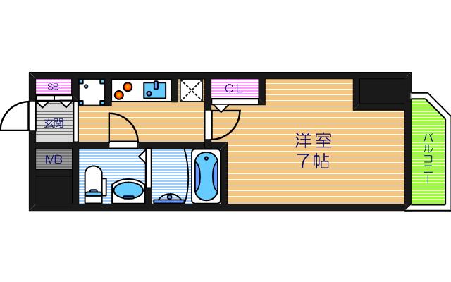 11階の間取り図