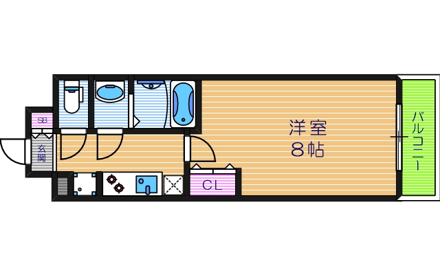 7階の間取り図