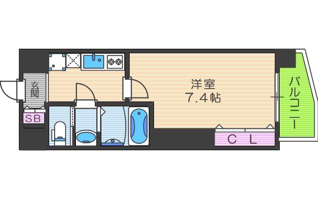 10階の間取り図