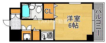 4階の間取り図