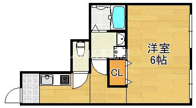 1階の間取り図