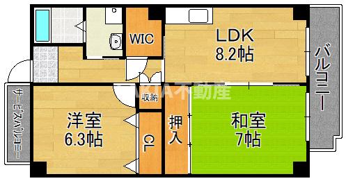 5階の間取り図