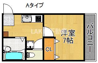 1階の間取り図