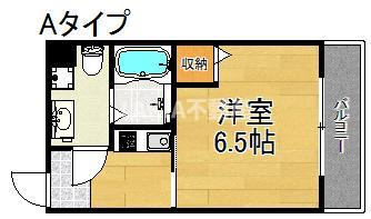 4階の間取り図
