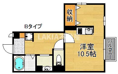 1階の間取り図