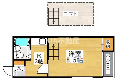 4階の間取り図