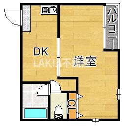 3階の間取り図