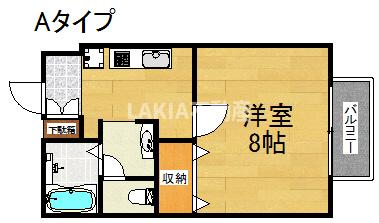 1階の間取り図