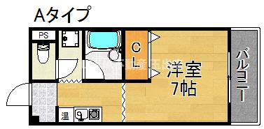 2階の間取り図