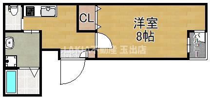 3階の間取り図