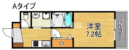 1階の間取り図