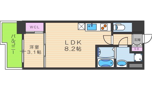 3階の間取り図