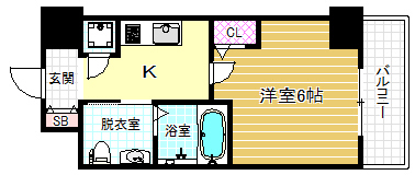 3階の間取り図