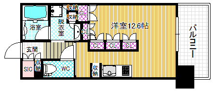 5階の間取り図