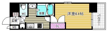 9階の間取り図