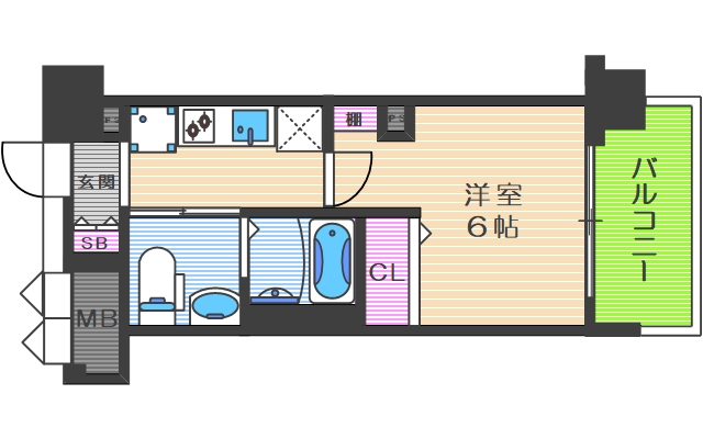 7階の間取り図