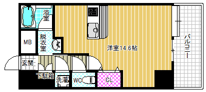10階の間取り図