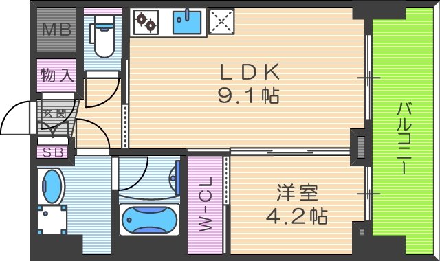間取図