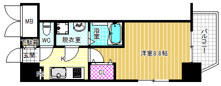 14階の間取り図