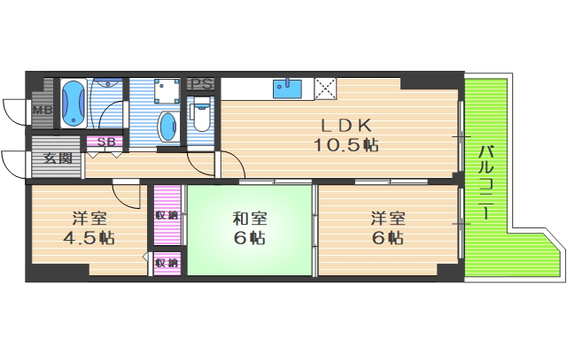 間取図