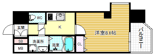 10階の間取り図