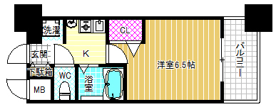 3階の間取り図