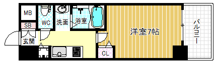 12階の間取り図