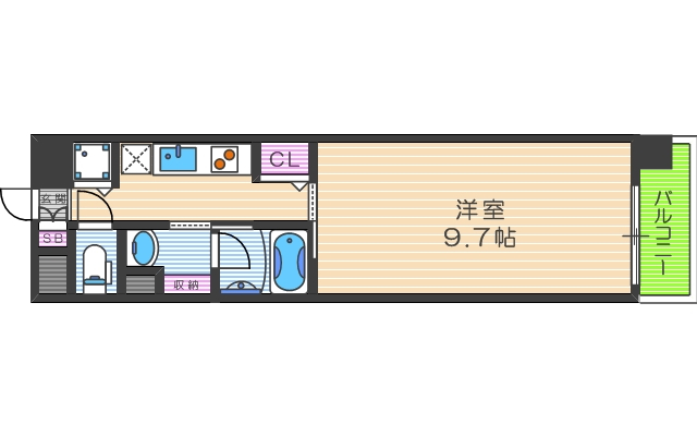 14階の間取り図