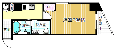 13階の間取り図