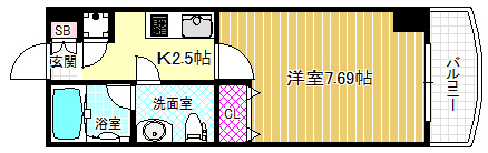 10階の間取り図