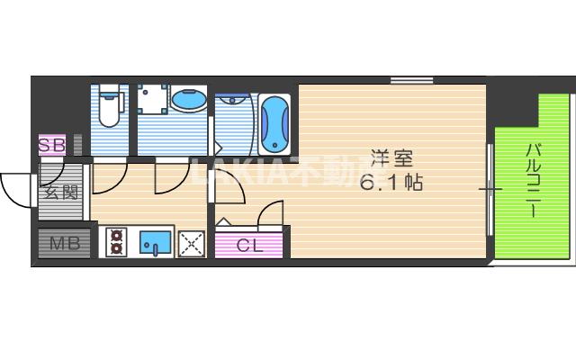 3階の間取り図