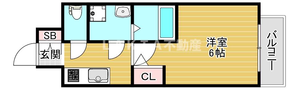 11階の間取り図