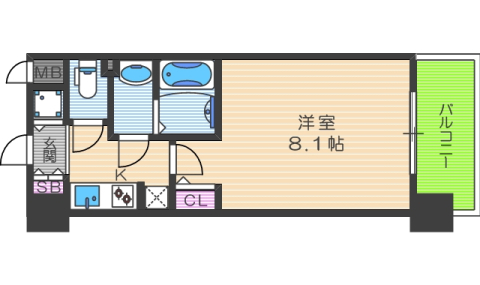 3階の間取り図