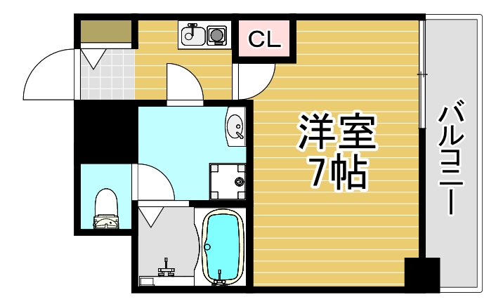 5階の間取り図