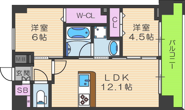 間取図
