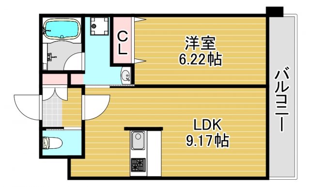 13階の間取り図