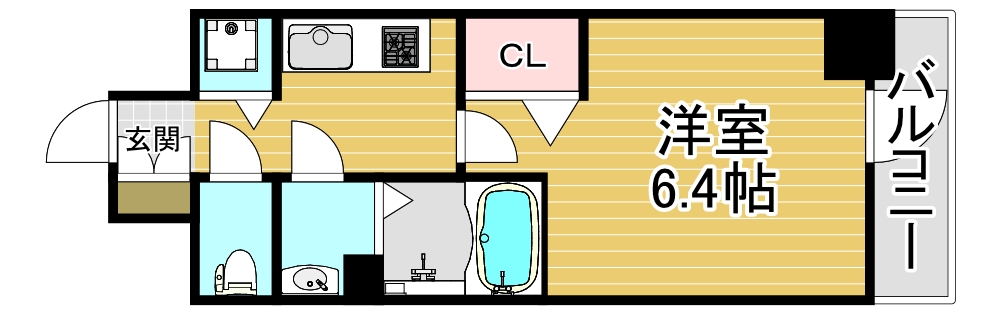 5階の間取り図