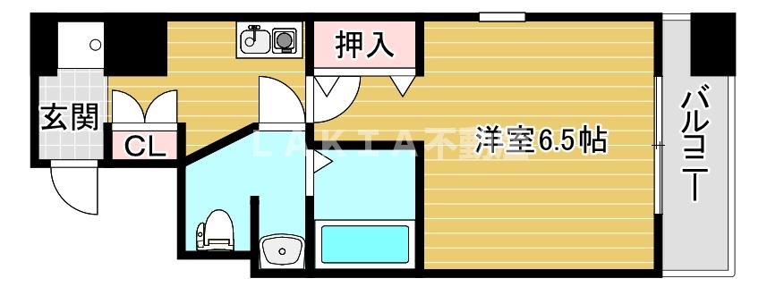 2階の間取り図