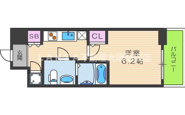 12階の間取り図