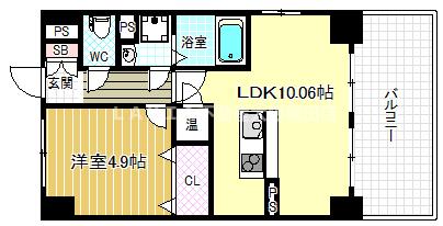 7階の間取り図