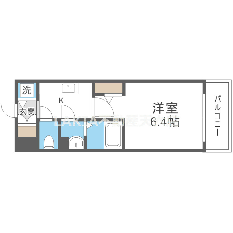 7階の間取り図