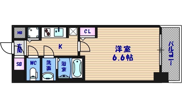 10階の間取り図