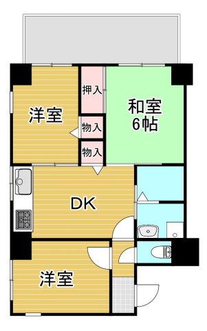 7階の間取り図