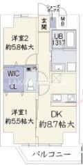 6階の間取り図