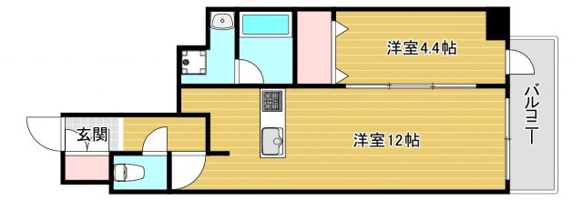 7階の間取り図