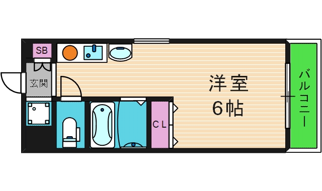 5階の間取り図