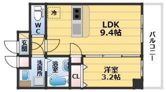 14階の間取り図