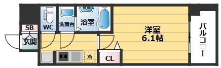 5階の間取り図